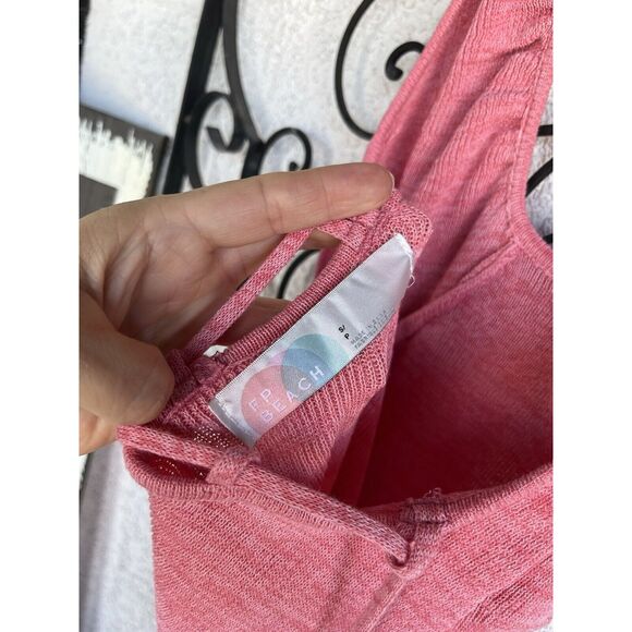 Free People Beach Honey Sweater Midi Dress - Size Small- Pink - Picture 8 of 10